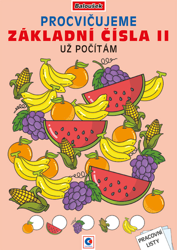 Omalovánka  - A4 - Procvičujeme základní čísla II, Už počítám!