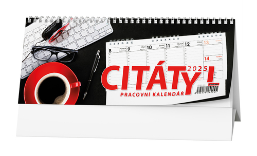 Stolní kalendář - Pracovní kalendář CITÁTY I