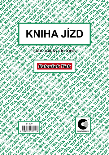 Kniha jízd A5,maxi /fir. a sou.voz. ob/