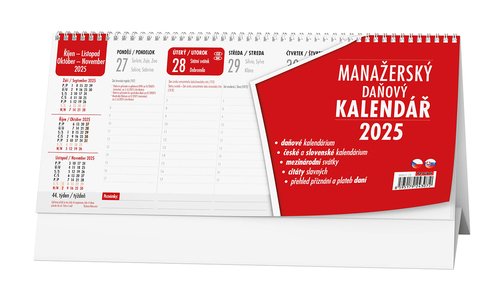 Stolní kalendář - Manažerský kalendář